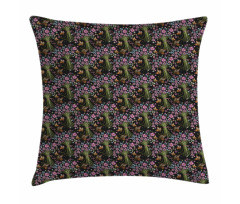 Bouquets and Butterflies Pillow Cover