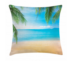 Exotic Lagoon Sand Ocean Pillow Cover