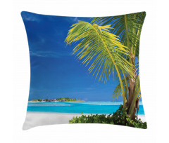 Caribbean Relaxing Tropic Pillow Cover