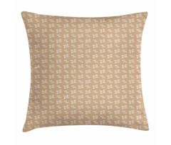Modern Wavy Grunge Lines Pillow Cover