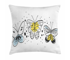 Winged Insects Pillow Cover