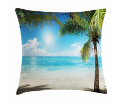 Coconut Shadows Pillow Cover