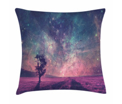 Lonely Tree View Pillow Cover