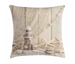 Marine Fishing Net Pillow Cover