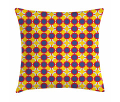 Overlapping Vivid Rounds Pillow Cover