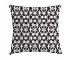 Modern Futuristic Motif Pillow Cover