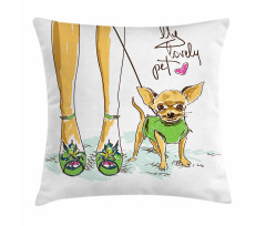 My Pet Lettering Pillow Cover