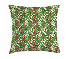 Exotic Hawaii Foliage Art Pillow Cover