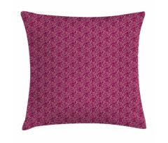 Abstract Feminine Flowers Pillow Cover