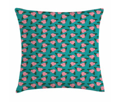 Begonia Flower Love Pillow Cover