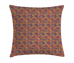 Rainbow Scale Feel Pillow Cover