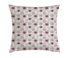 Garden Art Doodle Pillow Cover