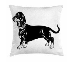 Long Torso Breed Dog Pillow Cover