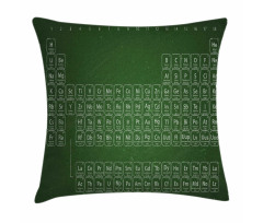 Periodic Table Pillow Cover