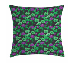 East Floral Elements Pillow Cover