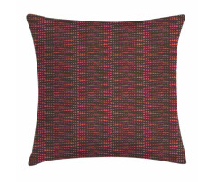 Retro Curvilinear Rounds Pillow Cover