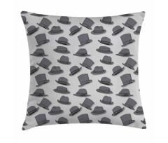Doodle Drawn Hats Pillow Cover
