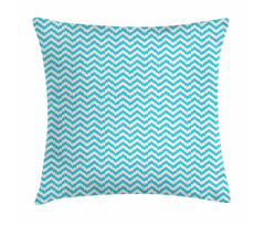 Grungy Design Zigzags Pillow Cover