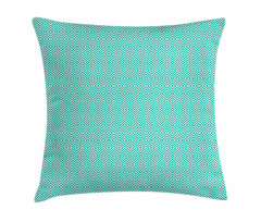 Monochrome Zigzag Rhombus Pillow Cover