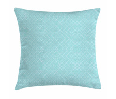 Retro Overlap Rhombuses Pillow Cover