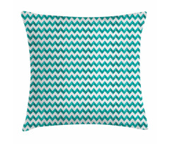 Contemporary Grunge Zigzags Pillow Cover