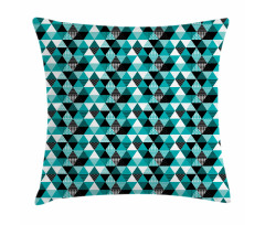 Various Ornate Triangles Pillow Cover