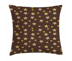 Yellow Tones Flowers Pillow Cover