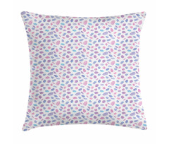 Composition of Gemstones Pillow Cover