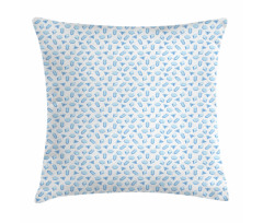 Gemstones Monochrome Design Pillow Cover