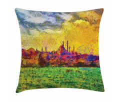 Istanbul Shoreline Pillow Cover