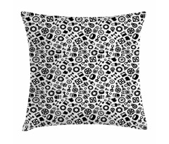 Car Spare Parts Pillow Cover