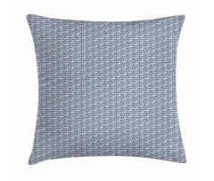 Ocean Theme Wave Pattern Pillow Cover