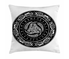 Triple Horns of Odin Pillow Cover