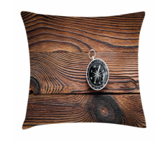 Navigator Tool on Wooden Pillow Cover