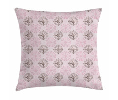 Windroses Pattern Pillow Cover