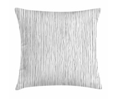 Vertical Thin Dense Lines Pillow Cover