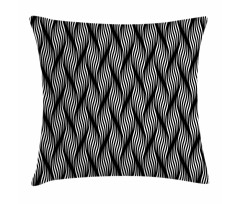 Modern Swirling Effect Lines Pillow Cover