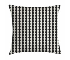 Repeating Retro Ornament Pillow Cover