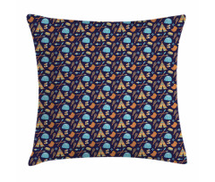 Eskimo Elements Symbolic Pillow Cover