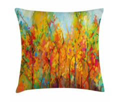 Fine Art Tree Forest Pillow Cover