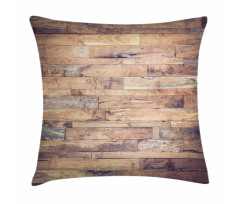 Earthy Toned Planks Pillow Cover