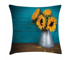 Flowers in Antique Vase Pillow Cover