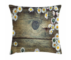 Fresh Spring Daisies Pillow Cover