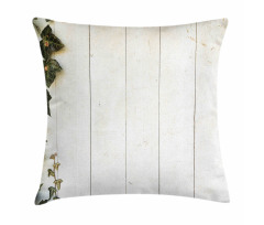 Pastel Retro Foliage Pillow Cover