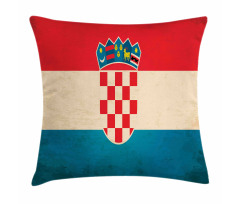 European Country Flag Art Pillow Cover