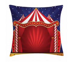 Canvas Circus Tent Pillow Cover