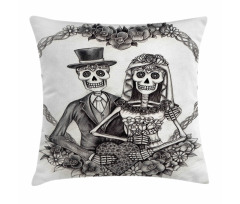 Spooky Valentines Marriage Pillow Cover