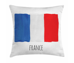 Simplistic Watercolor Flag Pillow Cover