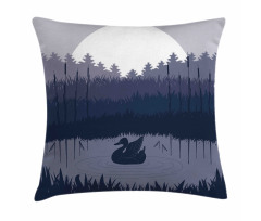 Gloomy Night Layout Summer Pillow Cover