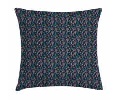 Colorful Coral Designs Pillow Cover